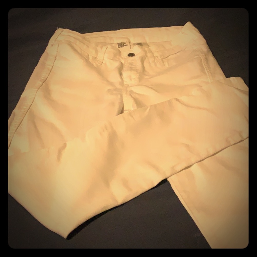 White jeans